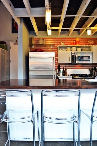 Фотография: Кухня и столовая в стиле Лофт, Скандинавский, Современный, Хай-тек – фото на INMYROOM