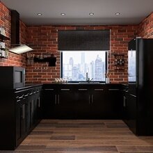 Фото из портфолио Одноэтажный дом в стиле Лофт – фотографии дизайна интерьеров на INMYROOM