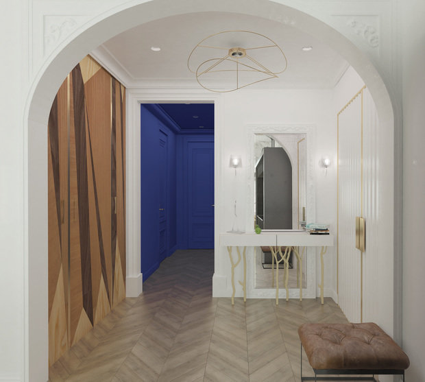 Фото из портфолио Квартира на Б. Грузинской – фотографии дизайна интерьеров на INMYROOM