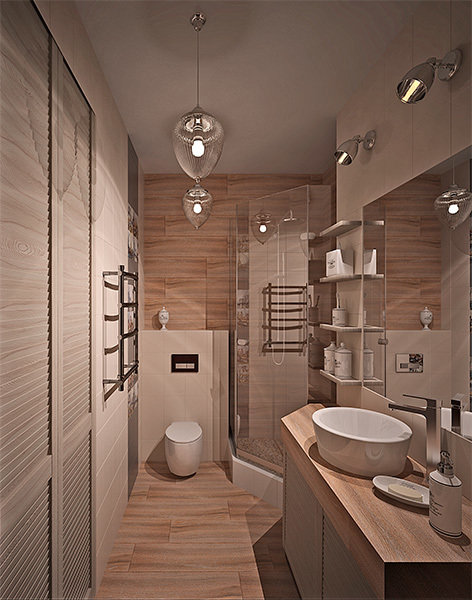 Фото из портфолио Загородная квартира – фотографии дизайна интерьеров на INMYROOM