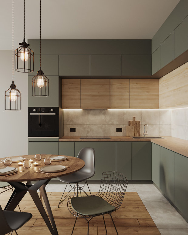Фотография: Кухня и столовая в стиле Минимализм – фото на INMYROOM