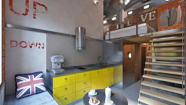 Фото из портфолио Лофт для шоурума Kleinhouse. Part 2 – фотографии дизайна интерьеров на INMYROOM