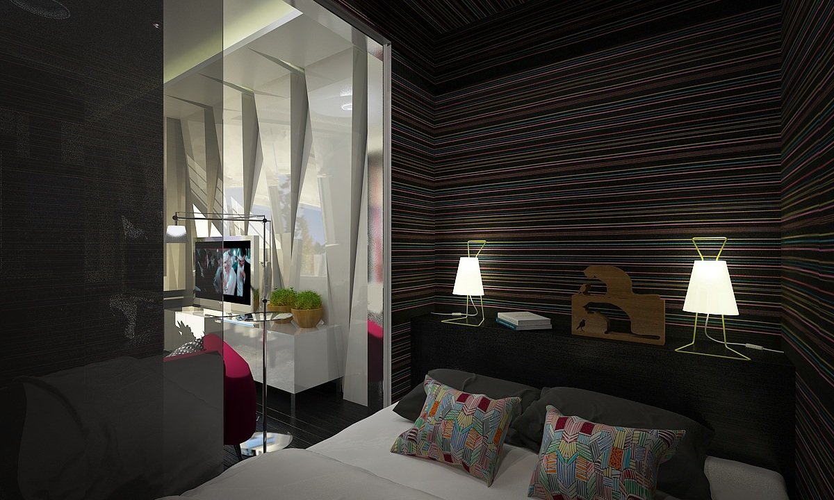 Фотография: Спальня в стиле Современный, Квартира, BoConcept, Дома и квартиры, IKEA, Москва, Dulux – фото на INMYROOM Фотография: Спальня в стиле Современный, Квартира, BoConcept, Дома и квартиры, IKEA, Москва, Dulux – фото на INMYROOM