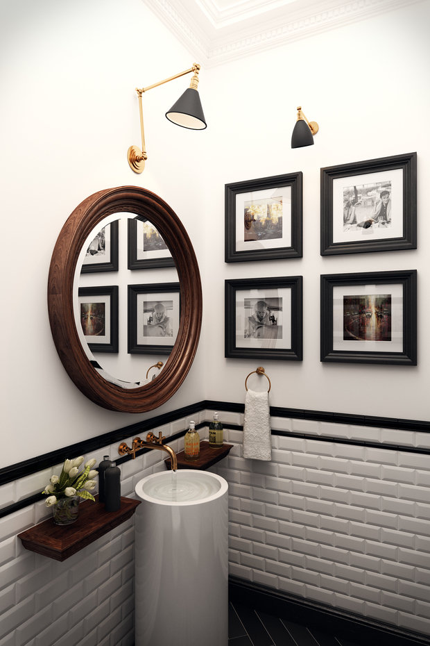 Фото из портфолио Американская классика в петербургском старом фонде – фотографии дизайна интерьеров на INMYROOM