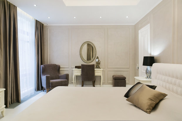 Фотография: Спальня в стиле Классический, Квартира, Дома и квартиры, Проект недели – фото на INMYROOM