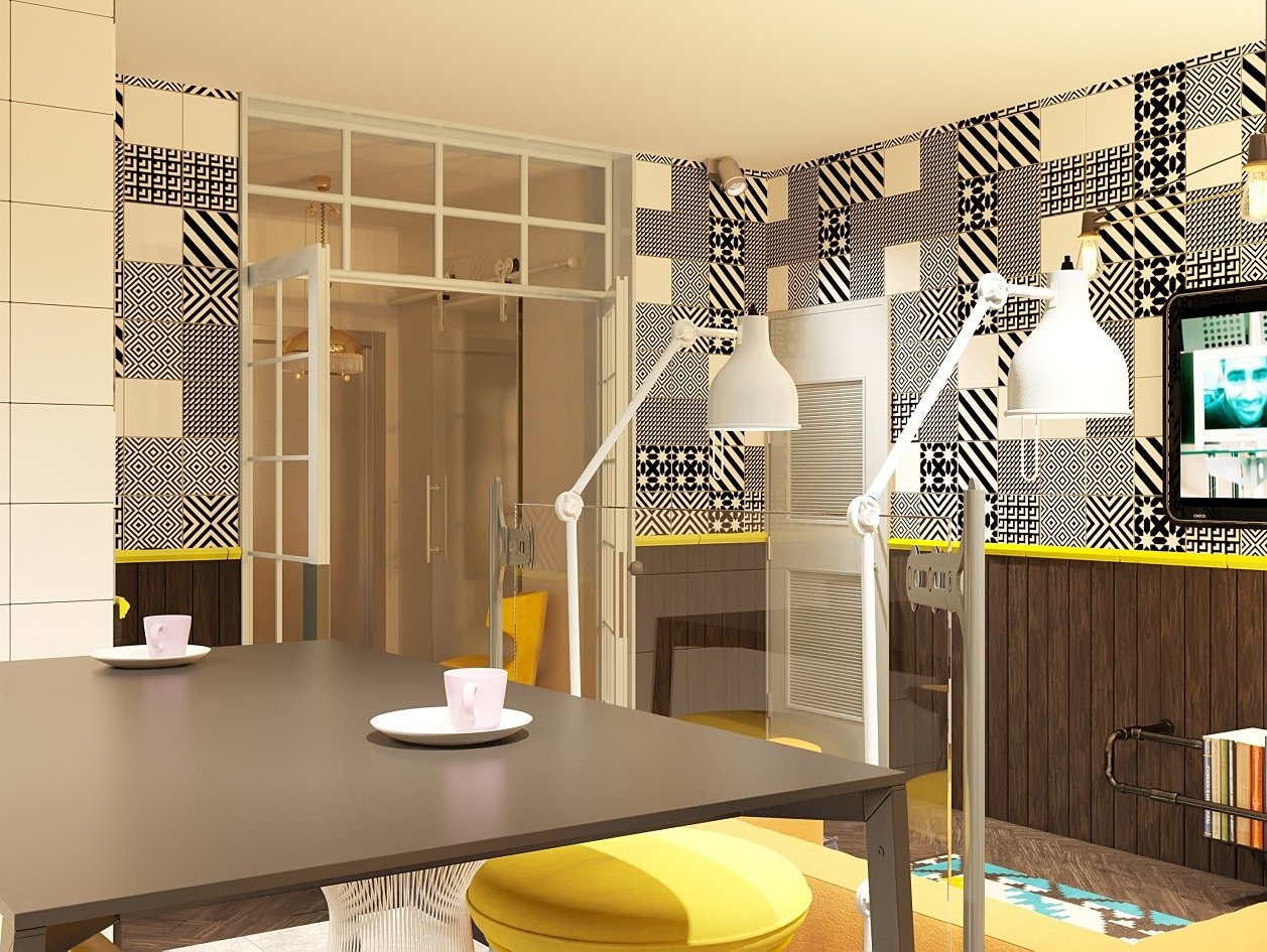 Фото из портфолио нескучная квартира в стиле эклектика – фотографии дизайна интерьеров на INMYROOM Фото из портфолио нескучная квартира в стиле эклектика – фотографии дизайна интерьеров на INMYROOM