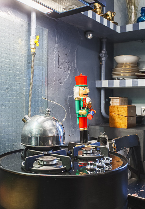 Фотография: в стиле , Эклектика, Квартира, Студия, Россия, Проект недели, Черный, Москва, Синий, Голубой, Герой InMyRoom, квартира дизайнера, Наталья Анахина, видео, Кирпичный дом, до 40 метров – фото на INMYROOM Фотография: в стиле , Эклектика, Квартира, Студия, Россия, Проект недели, Черный, Москва, Синий, Голубой, Герой InMyRoom, квартира дизайнера, Наталья Анахина, видео, Кирпичный дом, до 40 метров – фото на INMYROOM