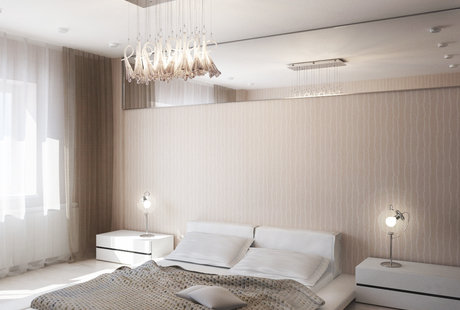 Квартира в современном стиле с элементами ар-деко