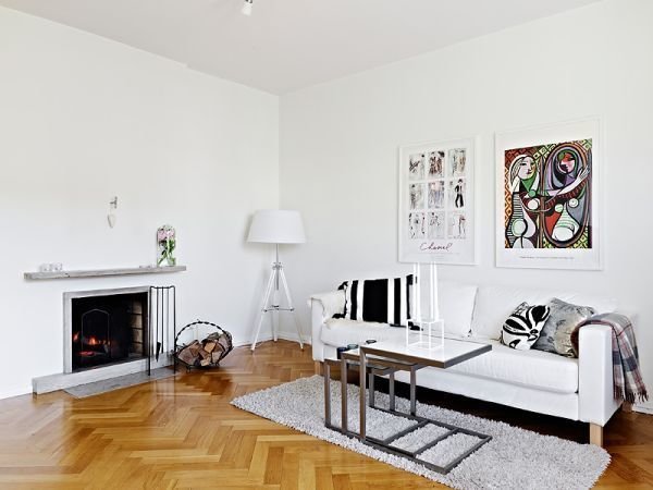 Фотография: Гостиная в стиле Скандинавский, Малогабаритная квартира, Квартира, Дома и квартиры, Минимализм – фото на INMYROOM Фотография: Гостиная в стиле Скандинавский, Малогабаритная квартира, Квартира, Дома и квартиры, Минимализм – фото на INMYROOM