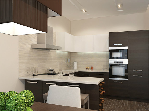 Фото из портфолио Дизайн интерьера квартиры – фотографии дизайна интерьеров на INMYROOM