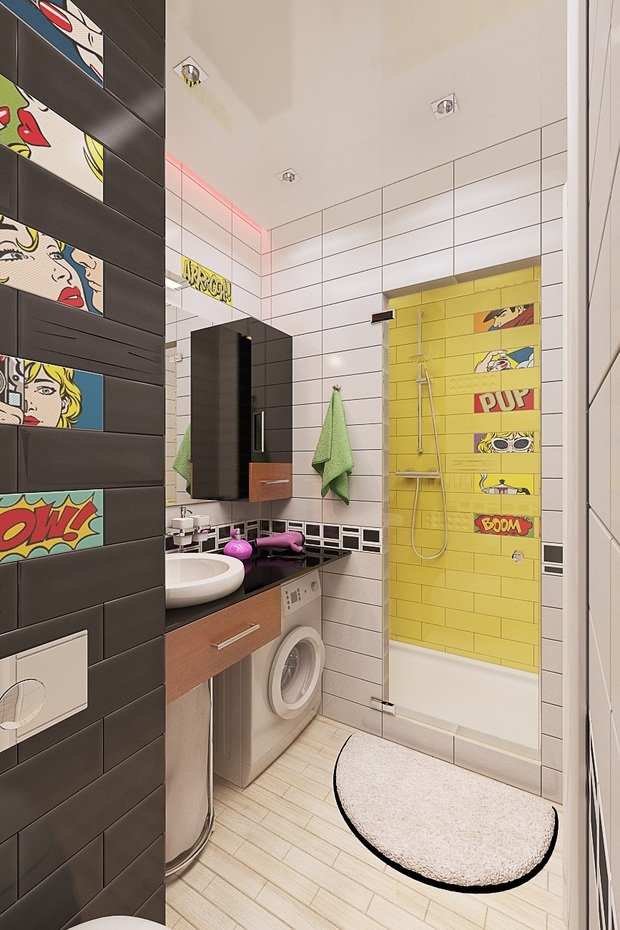 Фото из портфолио Однокомнатная квартира в Москве – фотографии дизайна интерьеров на INMYROOM