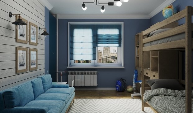 Фото из портфолио Детская  – фотографии дизайна интерьеров на INMYROOM