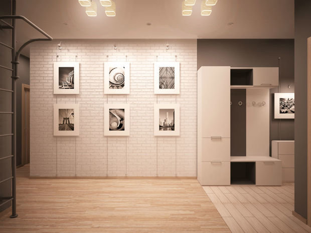 Фото из портфолио Проект квартиры "Солнечный" – фотографии дизайна интерьеров на INMYROOM