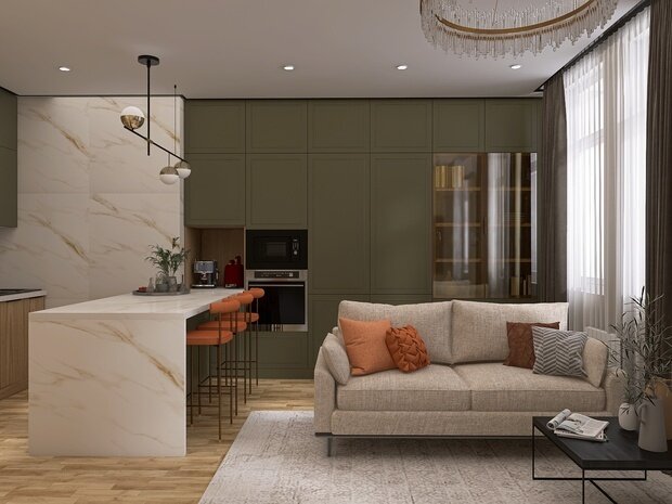 Фото из портфолио ЖК «TWIN HOUSE» – фотографии дизайна интерьеров на INMYROOM
