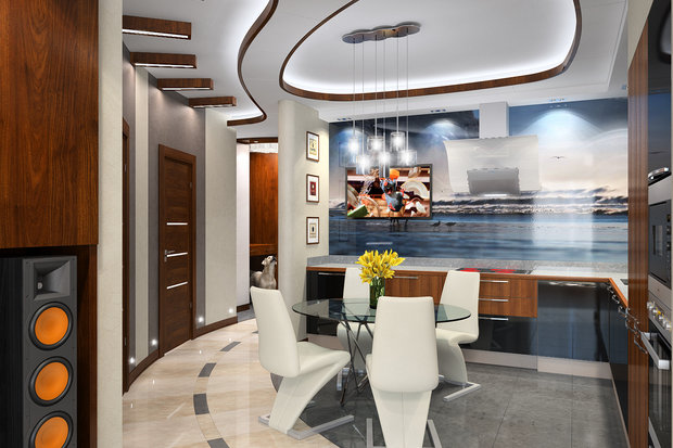 Фото из портфолио Ленинградка  39 этаж – фотографии дизайна интерьеров на INMYROOM