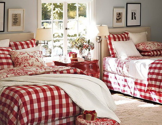 Фотография: Детская в стиле Прованс и Кантри, Спальня, Декор интерьера, Праздник, Новый Год – фото на INMYROOM