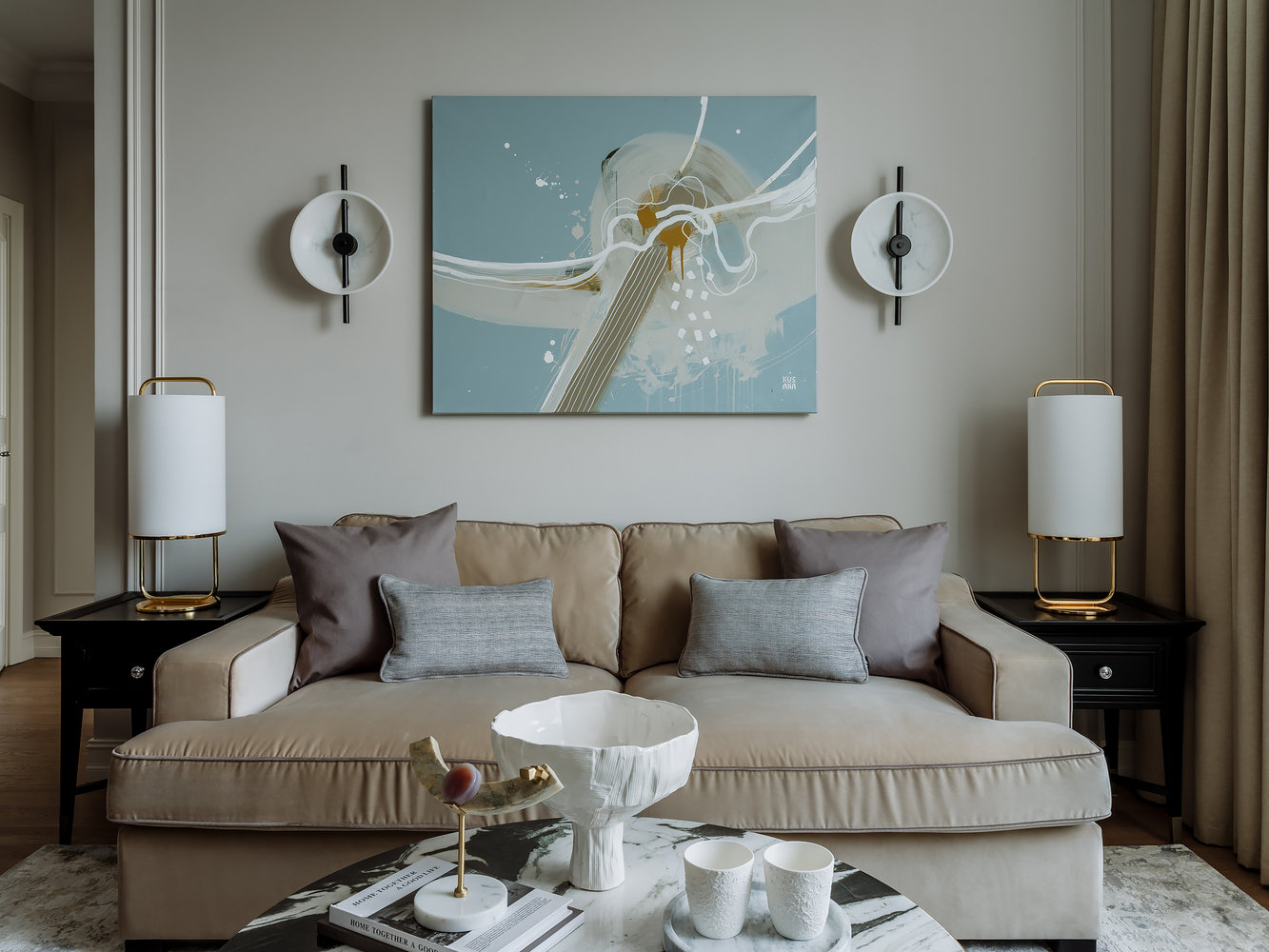 Фотография: Гостиная в стиле Современный, Квартира, Проект недели, Москва, 3 комнаты, 60-90 метров, Андрей Некрасов – фото на INMYROOM Фотография: Гостиная в стиле Современный, Квартира, Проект недели, Москва, 3 комнаты, 60-90 метров, Андрей Некрасов – фото на INMYROOM