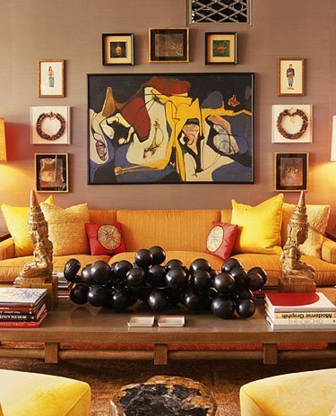 Фотография: Гостиная в стиле Прованс и Кантри, Декор интерьера, Декор дома, Стены, Картина – фото на INMYROOM