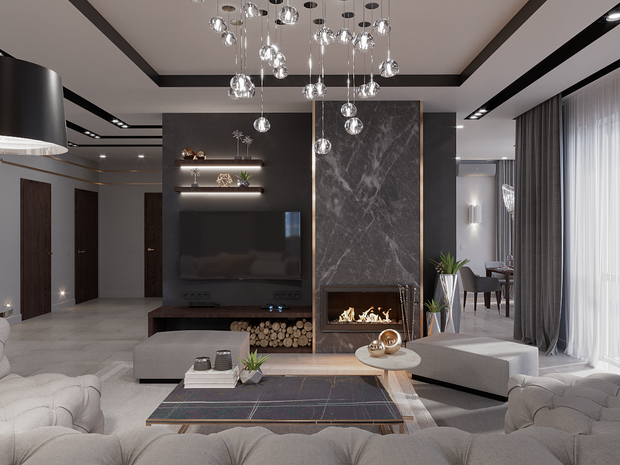 Фото из портфолио Элегантный минимализм – фотографии дизайна интерьеров на INMYROOM