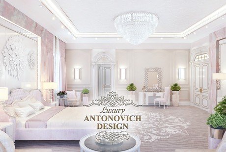 Запоминающийся образ нежной красоты в интерьере спальни