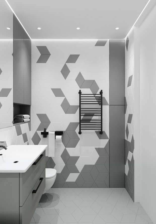 Фото из портфолио Квартира Туманное утро – фотографии дизайна интерьеров на INMYROOM