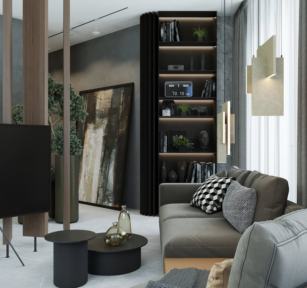 Фото из портфолио ГАЗЕТНЫЙ – фотографии дизайна интерьеров на INMYROOM