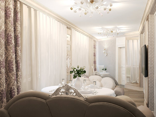 Фото из портфолио Шик и блеск – фотографии дизайна интерьеров на INMYROOM