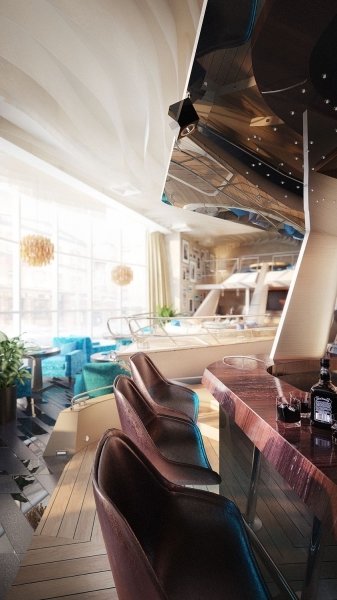 Фото из портфолио Кафе "Saint Tropez" – фотографии дизайна интерьеров на INMYROOM