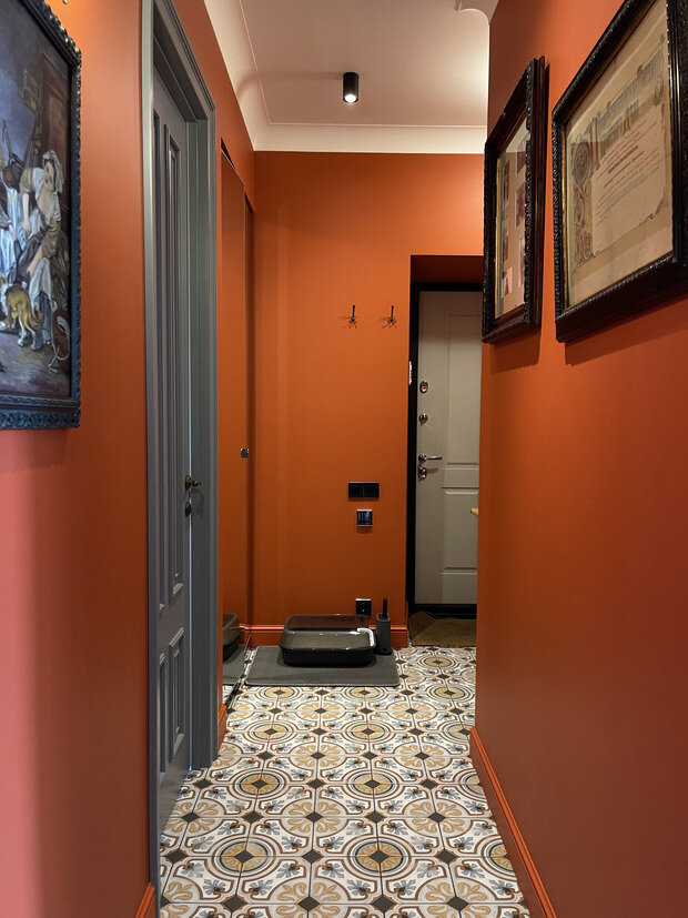 Фотография: Прихожая в стиле Скандинавский, Современный, Эклектика, Винтажный, Ремонт на практике – фото на INMYROOM