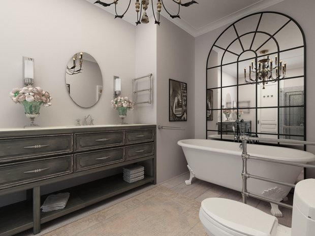 Фото из портфолио Ванные – фотографии дизайна интерьеров на INMYROOM