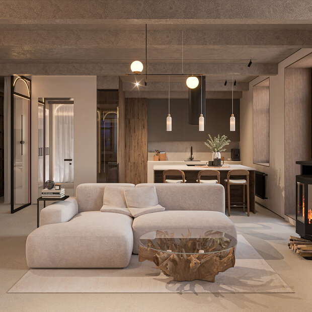Фото из портфолио Квартира на Арбате – фотографии дизайна интерьеров на INMYROOM