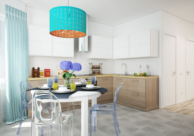 Фотография: Кухня и столовая в стиле Скандинавский – фото на INMYROOM