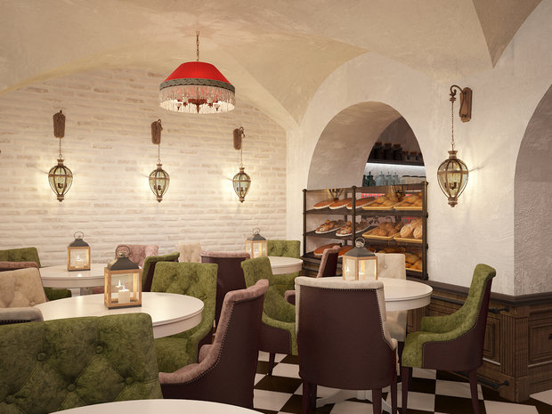 Фото из портфолио Уютная кофейня – фотографии дизайна интерьеров на INMYROOM