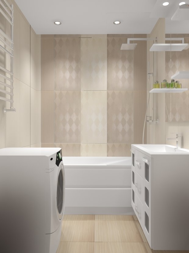 Фото из портфолио Санузлы – фотографии дизайна интерьеров на INMYROOM