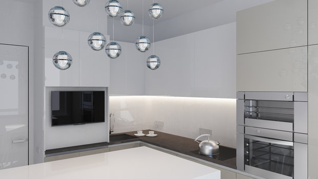 Фото из портфолио Квартира на Кантемировской. Москва. – фотографии дизайна интерьеров на INMYROOM