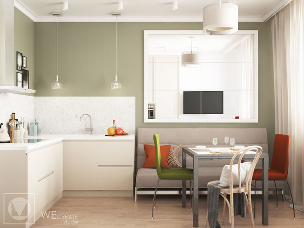 Фото из портфолио Дизайн-проект в скандинавском стиле – фотографии дизайна интерьеров на INMYROOM