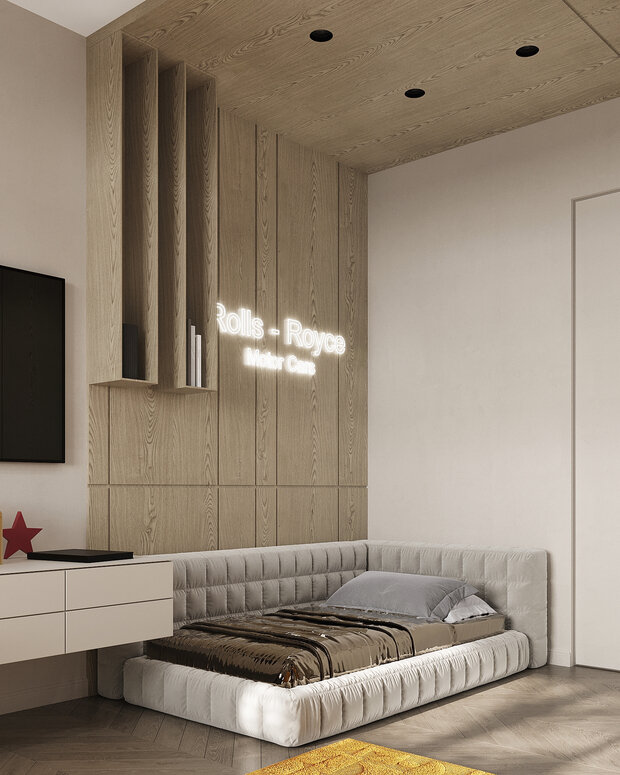 Фото из портфолио Дизайн интерьера квартиры в ЖК «Событие» в современном стиле – фотографии дизайна интерьеров на INMYROOM