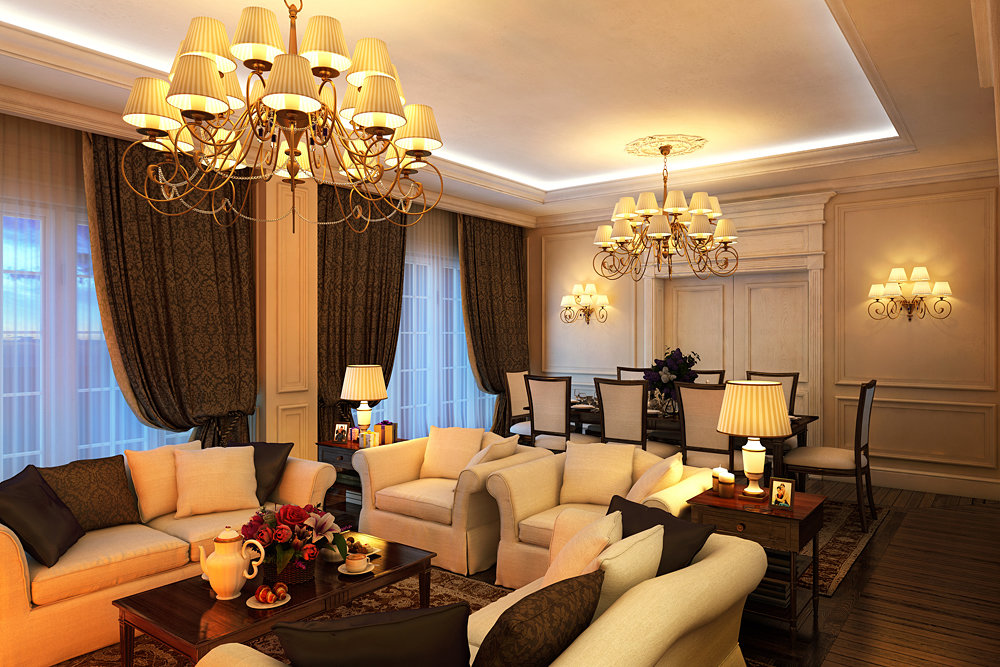 Фото из портфолио Гостиная в легком классическом стиле. – фотографии дизайна интерьеров на INMYROOM Фото из портфолио Гостиная в легком классическом стиле. – фотографии дизайна интерьеров на INMYROOM