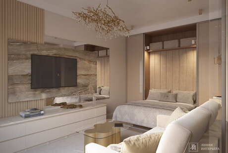 Дизайн квартиры для флиппинга, виз и фото