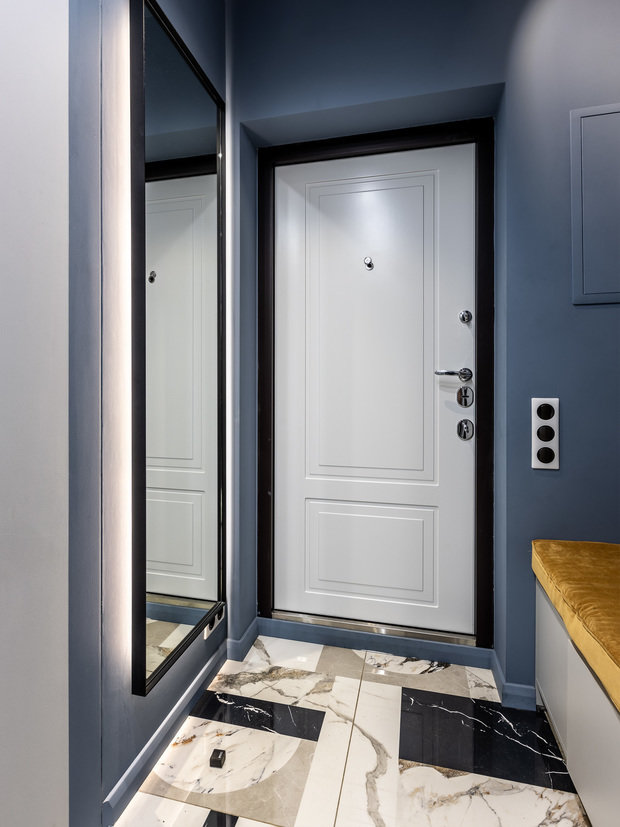 Фотография: Прихожая в стиле Современный, Квартира, Проект недели, Самара, 4 и больше, Более 90 метров, Айгуль Султанова – фото на INMYROOM