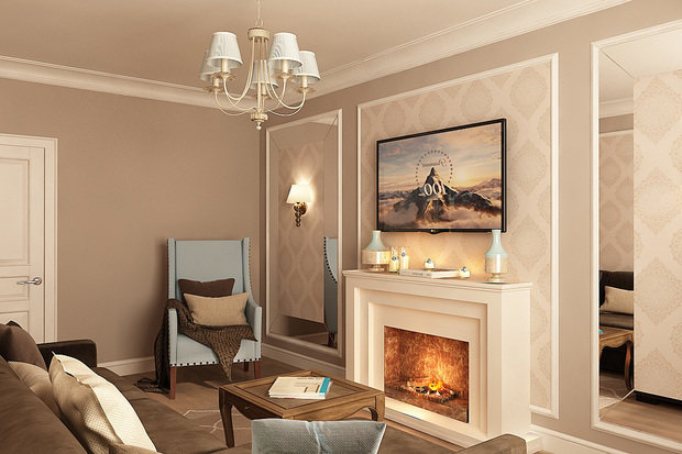Фото из портфолио Гостиная для курортников – фотографии дизайна интерьеров на INMYROOM
