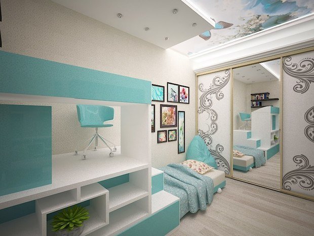 Фото из портфолио Детская комната в Сталинке – фотографии дизайна интерьеров на INMYROOM