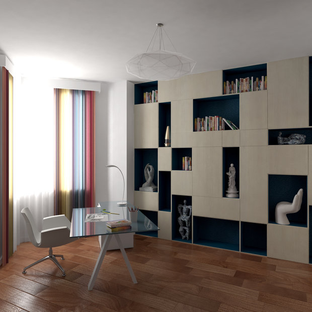 Фото из портфолио Квартира для художника – фотографии дизайна интерьеров на INMYROOM