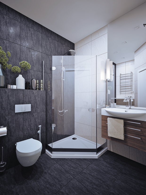 Фото из портфолио Oasis for men – фотографии дизайна интерьеров на INMYROOM