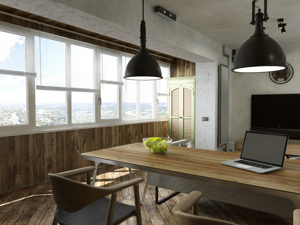 Фото из портфолио Лофт на одного (2015) – фотографии дизайна интерьеров на INMYROOM