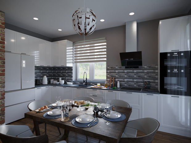 Фото из портфолио Дом 220 кв.м. – фотографии дизайна интерьеров на INMYROOM