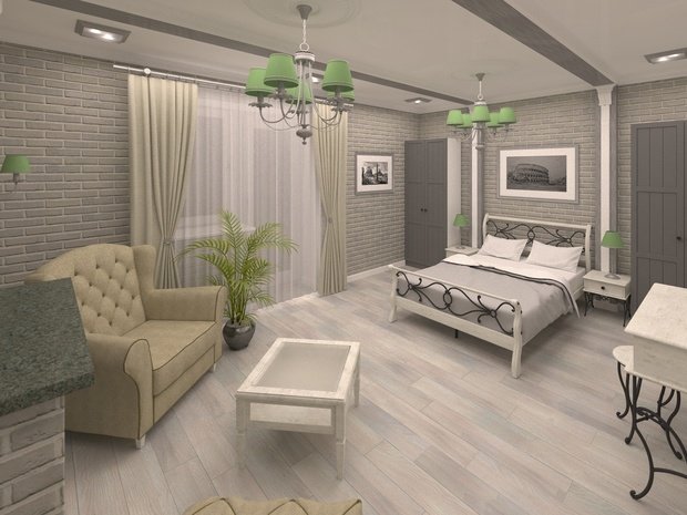 Фото из портфолио СПАЛЬНЯ – фотографии дизайна интерьеров на INMYROOM