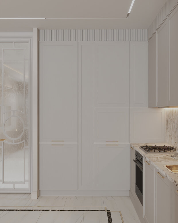 Фото из портфолио Дизайн интерьера дома в ЖК «Manhattan (Манхэттен)» в стиле современная классика – фотографии дизайна интерьеров на INMYROOM