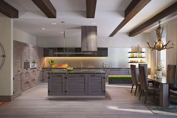 Фото из портфолио Современное шале  – фотографии дизайна интерьеров на INMYROOM