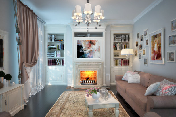 Фото из портфолио Гостиные – фотографии дизайна интерьеров на INMYROOM